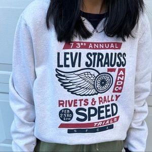 LEVI’S CREW SWEATSHIRT
